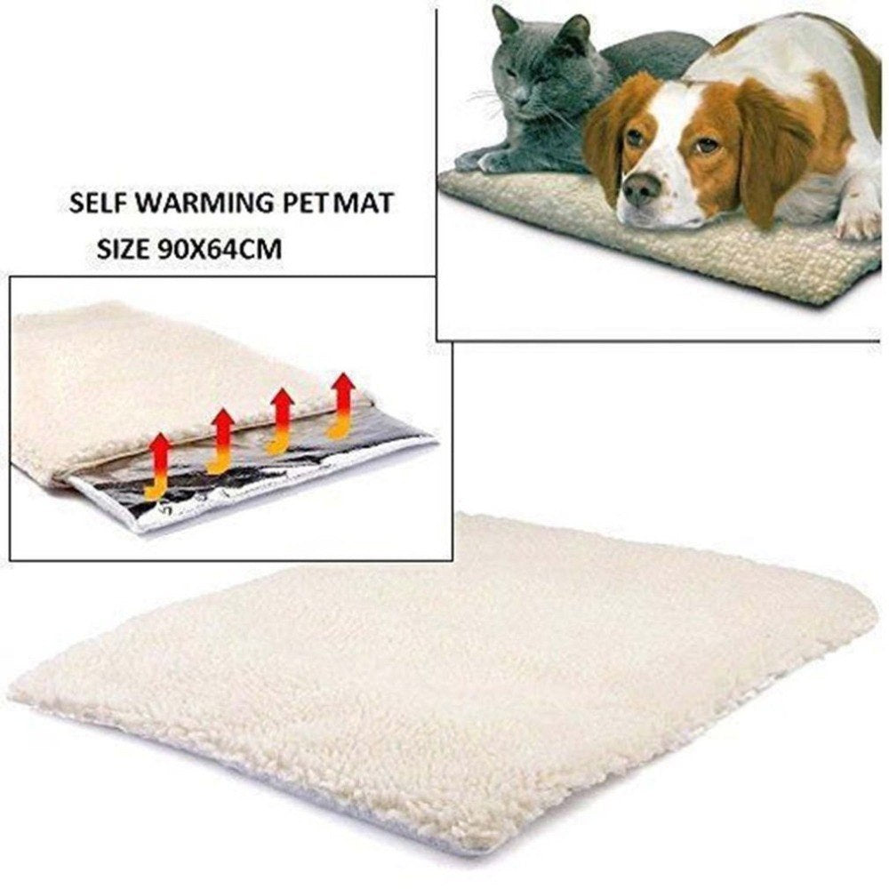 Self Heating Dog Cat Blanket Pet Bed