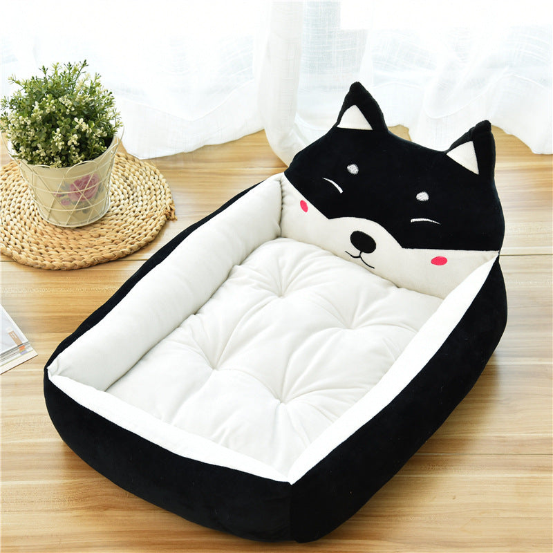 Warm Cozy Dog House Soft Fleece