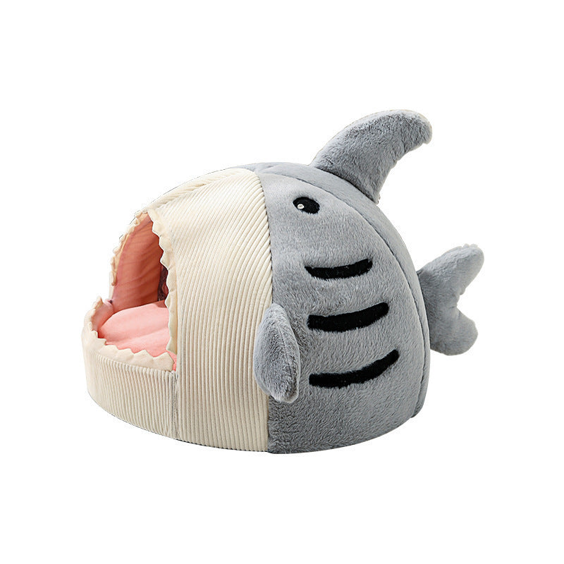 Shark Cat Kennel Dog Kennel Warm