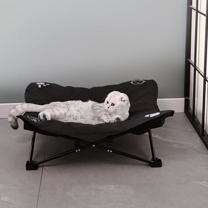 Outdoor pet folding bed