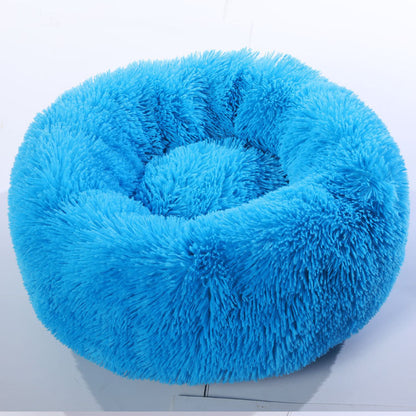 Round Plush Cat Litter Kennel Pet