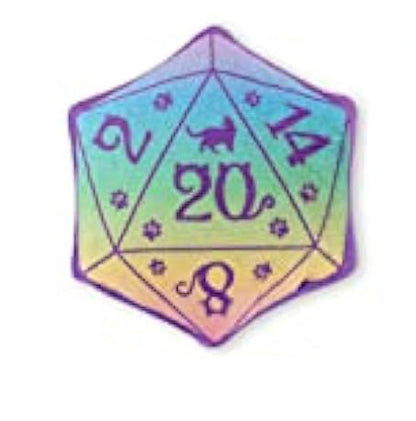 Dice Catnip Toy DND Cat Toy