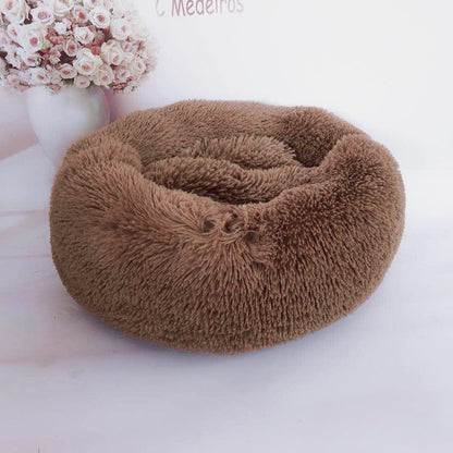 Round Plush Cat Litter Kennel Pet
