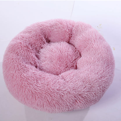 Round Plush Cat Litter Kennel Pet