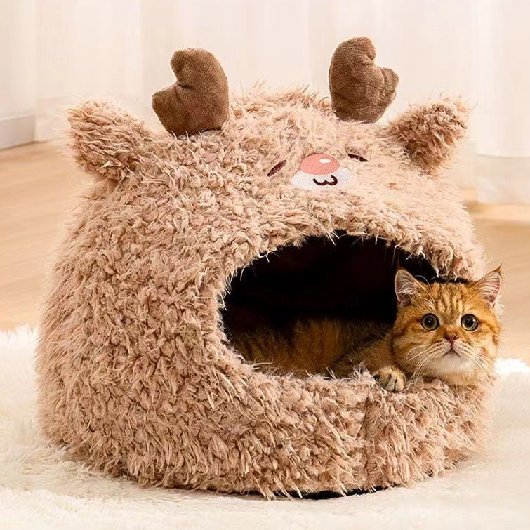 Pet Cat Litter Semi-enclosed Cat Litter Kennel